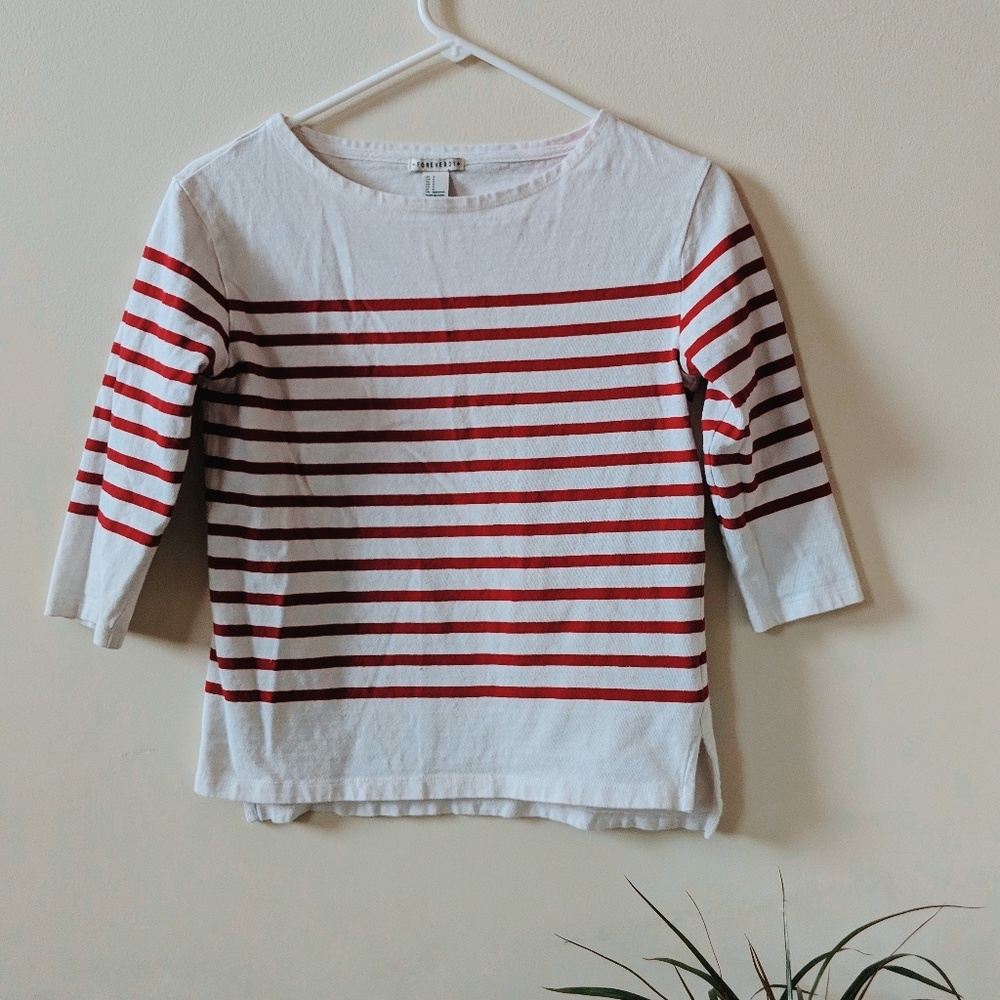 red striped shirt
